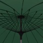 vidaXL Sombrilla de jardín con palo de aluminio verde 270 cm