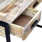 vidaXL Mesa consola con 3 cajones madera de mango 110x35x78 cm vidaXL Mesa consola con 3 cajones madera de mango 110x35x78 cm