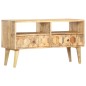 vidaXL Mueble para TV madera maciza de mango 90x30x50 cm