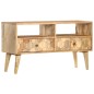 vidaXL Mueble para TV madera maciza de mango 90x30x50 cm