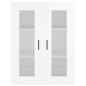 vidaXL Armario de pared blanco brillante 69,5x34x90 cm vidaXL Armario de pared blanco brillante 69,5x34x90 cm