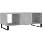 vidaXL Mesa de centro madera contrachapada gris hormigón 102x50x40 cm vidaXL Mesa de centro madera contrachapada gris hormigón 102x50x40 cm