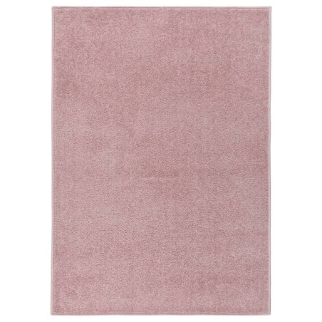 vidaXL Alfombra de pelo corto rosa 240x340 cm