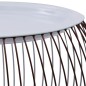 vidaXL Mesa de centro dorado Ø 41 cm