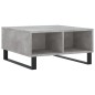 vidaXL Mesa de centro madera de ingeniería gris hormigón 60x60x30 cm vidaXL Mesa de centro madera de ingeniería gris hormigón 60x60x30 cm