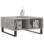 vidaXL Mesa de centro madera de ingeniería gris hormigón 60x60x30 cm vidaXL Mesa de centro madera de ingeniería gris hormigón 60x60x30 cm