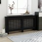 vidaXL Cubierta para radiador MDF negro 172x19x81,5 cm vidaXL Cubierta para radiador MDF negro 172x19x81,5 cm