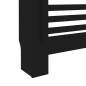 vidaXL Cubierta para radiador MDF negro 172x19x81,5 cm vidaXL Cubierta para radiador MDF negro 172x19x81,5 cm