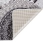 vidaXL Alfombra lavable patchwork antideslizante multicolor 80x300 cm vidaXL Alfombra lavable patchwork antideslizante multicolor 80x300 cm
