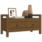vidaXL Banco de recibidor madera maciza pino marrón miel 80x40x43 cm vidaXL Banco de recibidor madera maciza pino marrón miel 80x40x43 cm