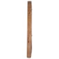 vidaXL Espejo de pared redondo teca 40 cm vidaXL Espejo de pared redondo teca 40 cm