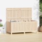 vidaXL Caja de almacenaje jardín madera maciza de pino 147x68x64 cm