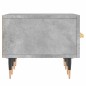 vidaXL Mueble para TV madera de ingeniería gris hormigón 150x36x30 cm