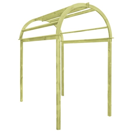 vidaXL Arco enrejado de madera de pino impregnada 125x150x235 cm
