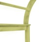 vidaXL Arco enrejado de madera de pino impregnada 125x150x235 cm vidaXL Arco enrejado de madera de pino impregnada 125x150x235 cm