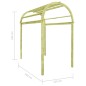 vidaXL Arco enrejado de madera de pino impregnada 125x150x235 cm vidaXL Arco enrejado de madera de pino impregnada 125x150x235 cm