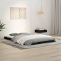vidaXL Estructura de cama de madera maciza pino negra 120x190 cm vidaXL Estructura de cama de madera maciza pino negra 120x190 cm