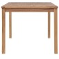 vidaXL Conjunto de comedor de jardín 5 piezas madera maciza de teca vidaXL Conjunto de comedor de jardín 5 piezas madera maciza de teca