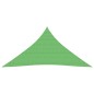 vidaXL Toldo de vela HDPE verde claro 160 g/m² 4x5x5 m vidaXL Toldo de vela HDPE verde claro 160 g/m² 4x5x5 m