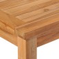 vidaXL Conjunto de comedor de jardín 5 piezas madera maciza de teca vidaXL Conjunto de comedor de jardín 5 piezas madera maciza de teca