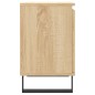 vidaXL Mesitas noche 2 uds madera ingeniería roble Sonoma 40x30x50 cm