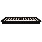 vidaXL Estructura de cama madera maciza negra 100x200 cm vidaXL Estructura de cama madera maciza negra 100x200 cm