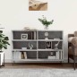 vidaXL Aparador de madera contrachapada gris hormigón 103,5x35x70 cm vidaXL Aparador de madera contrachapada gris hormigón 103,5x35x70 cm