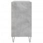 vidaXL Aparador de madera contrachapada gris hormigón 103,5x35x70 cm vidaXL Aparador de madera contrachapada gris hormigón 103,5x35x70 cm