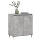 vidaXL Aparador de madera contrachapada gris hormigón 60x35x70 cm vidaXL Aparador de madera contrachapada gris hormigón 60x35x70 cm