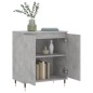 vidaXL Aparador de madera contrachapada gris hormigón 60x35x70 cm vidaXL Aparador de madera contrachapada gris hormigón 60x35x70 cm