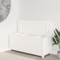 vidaXL Banco de madera maciza de pino blanco 110x41x76,5 cm vidaXL Banco de madera maciza de pino blanco 110x41x76,5 cm