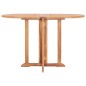 vidaXL Set de comedor de jardín plegable 5 pzas madera maciza de teca vidaXL Set de comedor de jardín plegable 5 pzas madera maciza de teca