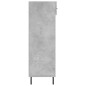 vidaXL Zapatero madera de ingeniería gris hormigón 60x35x105 cm vidaXL Zapatero madera de ingeniería gris hormigón 60x35x105 cm