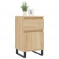 vidaXL Aparadores 2 uds madera de ingeniería roble Sonoma 40x35x70 cm vidaXL Aparadores 2 uds madera de ingeniería roble Sonoma 40x35x70 cm