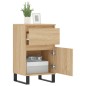 vidaXL Aparadores 2 uds madera de ingeniería roble Sonoma 40x35x70 cm vidaXL Aparadores 2 uds madera de ingeniería roble Sonoma 40x35x70 cm