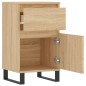 vidaXL Aparadores 2 uds madera de ingeniería roble Sonoma 40x35x70 cm vidaXL Aparadores 2 uds madera de ingeniería roble Sonoma 40x35x70 cm