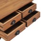 vidaXL Mesa de centro de madera de teca maciza 68x68x30 cm vidaXL Mesa de centro de madera de teca maciza 68x68x30 cm