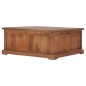vidaXL Mesa de centro de madera de teca maciza 68x68x30 cm vidaXL Mesa de centro de madera de teca maciza 68x68x30 cm