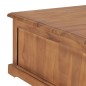 vidaXL Mesa de centro de madera de teca maciza 68x68x30 cm vidaXL Mesa de centro de madera de teca maciza 68x68x30 cm