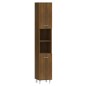 vidaXL Armario de baño madera contrachapada roble marrón 30x30x179 cm vidaXL Armario de baño madera contrachapada roble marrón 30x30x179 cm