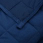 vidaXL Manta con peso tela azul 200x225 cm 13 kg vidaXL Manta con peso tela azul 200x225 cm 13 kg