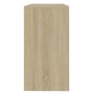 vidaXL Mesa consola de madera contrachapada roble Sonoma 89x41x76,5 cm
