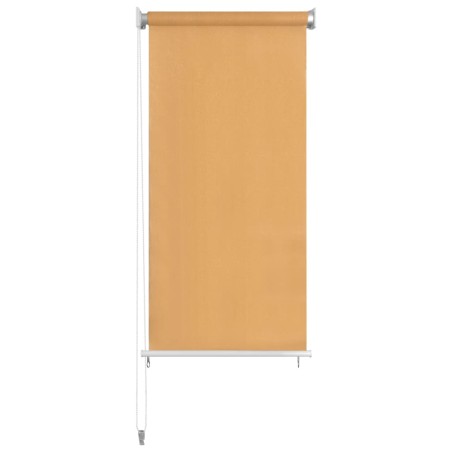 vidaXL Persiana enrollable de exterior 60x140 cm beige
