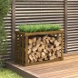 vidaXL Soporte leña de exterior madera pino marrón miel 108x52x74 cm vidaXL Soporte leña de exterior madera pino marrón miel 108x52x74 cm