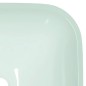 vidaXL Lavabo de vidrio blanco 42x42x14 cm vidaXL Lavabo de vidrio blanco 42x42x14 cm