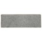 vidaXL Alfombras de peldaños de escalera 15uds blanco y gris 65x21x4cm vidaXL Alfombras de peldaños de escalera 15uds blanco y gris 65x21x4cm