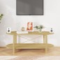 vidaXL Mesa de centro madera contrachapada 110x48x40 cm vidaXL Mesa de centro madera contrachapada 110x48x40 cm