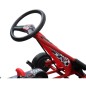 vidaXL Kart para niños con pedales rojo vidaXL Kart para niños con pedales rojo