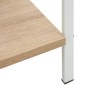 vidaXL Estantería de 4 niveles madera ingeniería roble 60x27,6x124,5cm vidaXL Estantería de 4 niveles madera ingeniería roble 60x27,6x124,5cm