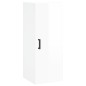 vidaXL Armario de pared blanco brillante 34,5x34x90 cm vidaXL Armario de pared blanco brillante 34,5x34x90 cm